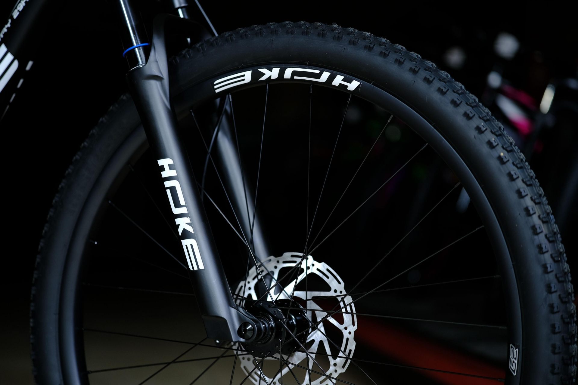 Обод 29 двойной усиленный ширина 36 mm, втулки алюминиевые на промах и осях HOKE 11 Way 29 HD матовый чёрный-белый 19