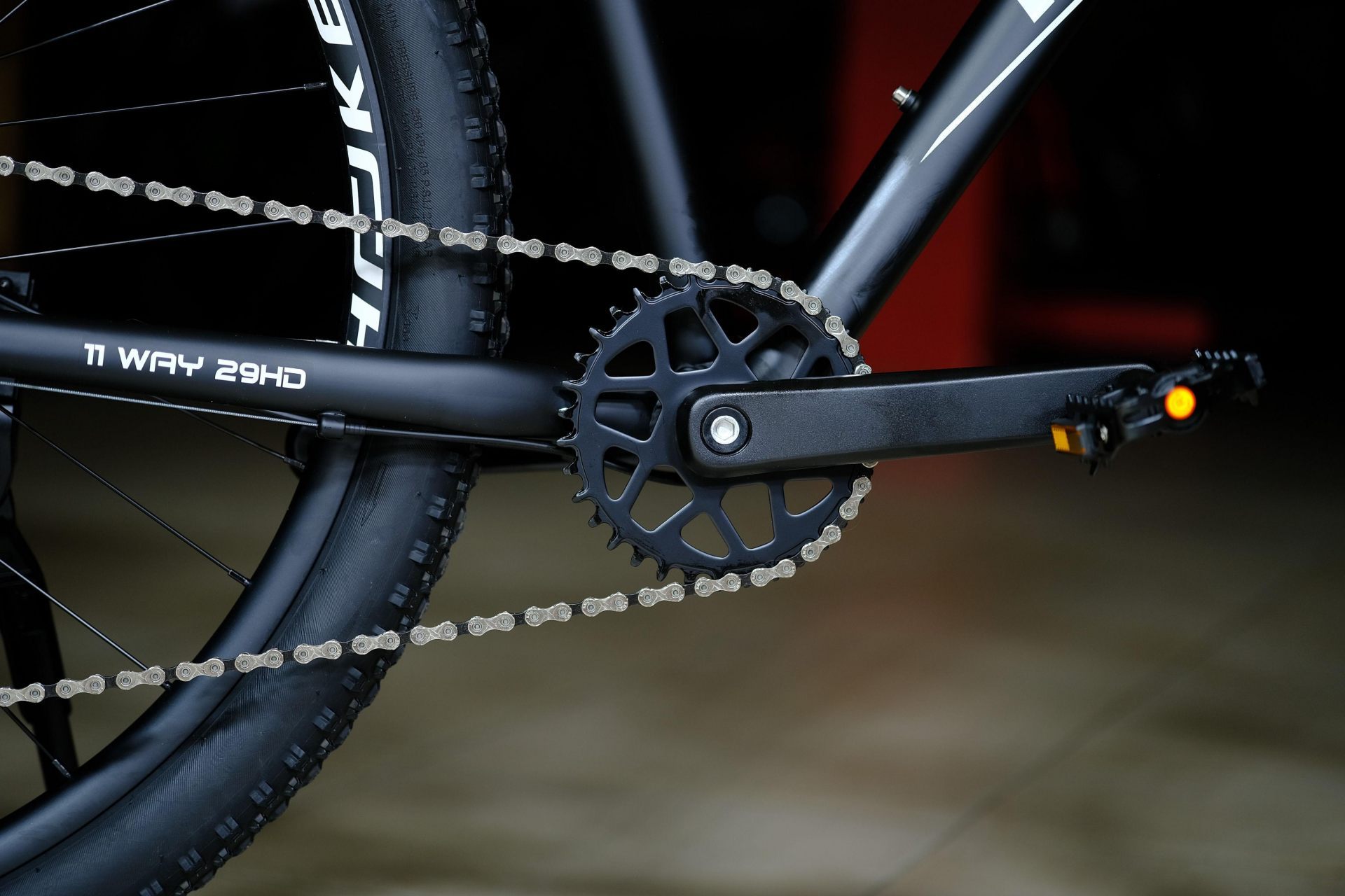 Система (шатун)  Prowheel CY-10 NW 34T Narrow Wide HOKE 11 Way 29 HD матовый чёрный-белый 19